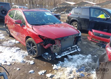 2020 Subaru Impreza Sport 5-Door из США, поврежденный, VIN 4S3GTAM63L3707364